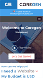 Mobile Screenshot of coregensolutions.com
